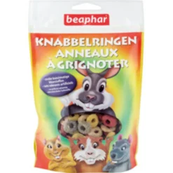 Beaphar Knabbelringetjes Konijnensnacks (Knaagdieren) 75 gr