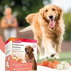 Beaphar Schapenvet Bonbons Zalm 245 gr