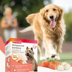 Beaphar Schapenvet Bonbons Mini Zalm 245 gr