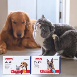 Beaphar Vlo Kill Anti Vlooien Tabletten Hond/Kat 1 -11 kg 6 tabletten