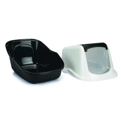 Beeztees Kattenbak Nestor Zwart - Wit