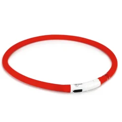 Beeztees Safety Gear Halsband +USB Dogini Rood 70 x 10 cm