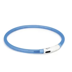 Beeztees Safety Gear Halsband +USB Dogini Blauw 70 x 10 cm