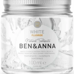 Ben & Anna Tandpasta met Fluoride Whitening 100 gr