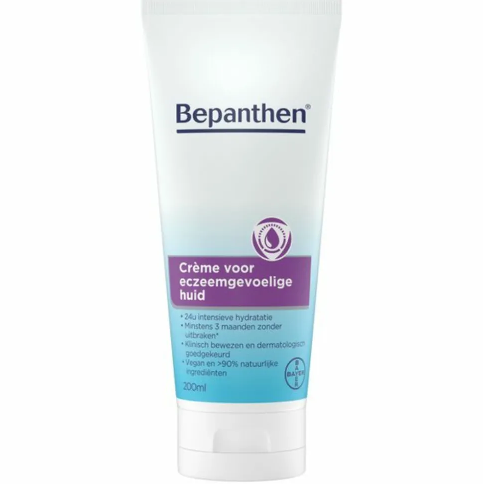 Bepanthen Crème voor eczeemgevoelige huid 200 ml
