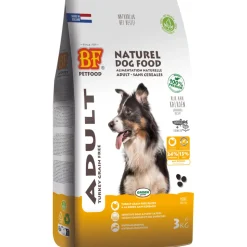 BF Petfood Adult Graanvrij Hondenvoer Kalkoen 3 kg