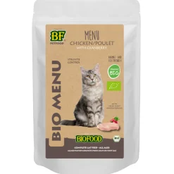 BF Petfood Biofood Kat Organic Kip Menu 100 gr