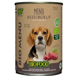 BF Petfood Biofood Organic Rund Menu 400 gr