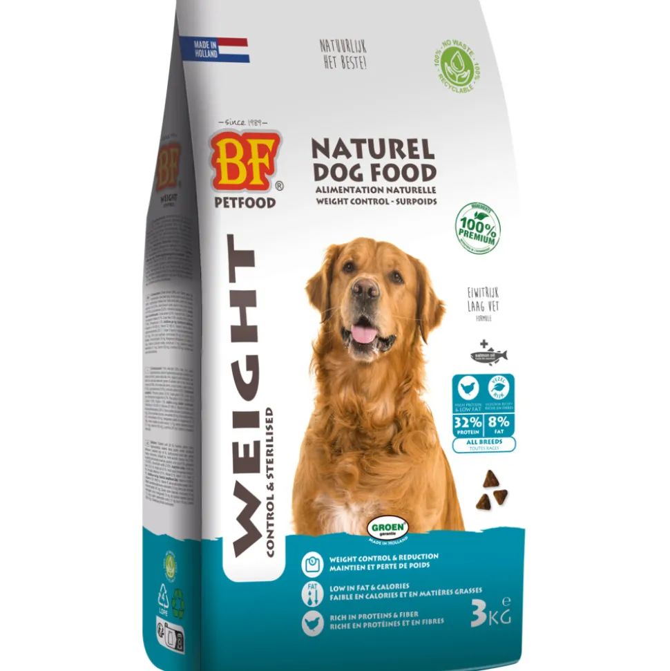 BF Petfood Weight Control Hondenvoer 3 kg