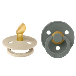 Bibs Fopspeen Anatomisch Maat 2 6-18 mnd Vanilla Pine 2 stuks