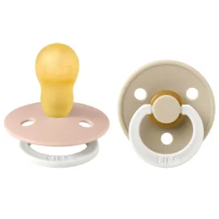 Bibs Fopspeen Maat 3 18+ mnd Glow Vanilla Blush 2 stuks