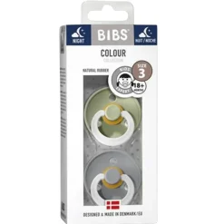 Bibs Fopspeen Maat 3 18+ mnd Glow Sage Cloud 2 stuks