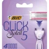 Bic Click 5 Soleil Mesjes 4 stuks