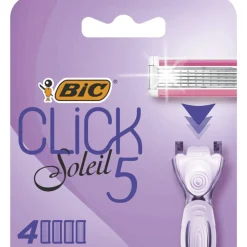 Bic Click 5 Soleil Mesjes 4 stuks