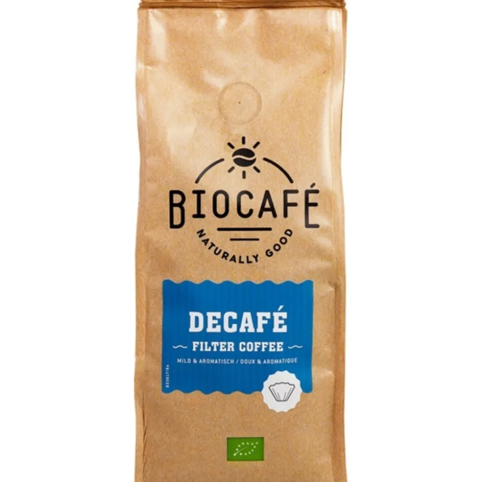 Biocafe Filterkoffie Cafeïnevrij Biologisch 250 gr