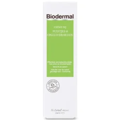 Biodermal Crème bij Puistjes & Onzuiverheden 30 ml