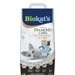 Biokat's Kattenbakvulling Diamond Care Attracting & Care 8 liter