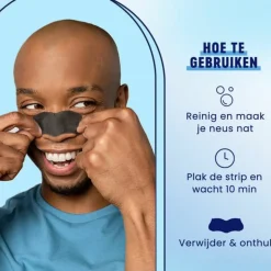 Bioré Houtskool Diep Reinigende Porie Strips 6 stuks