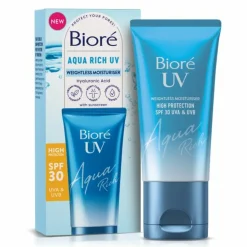 Bioré Weightless Moisturiser UV Aqua Rich SPF30 50 ml
