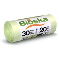 Bioska Afvalzakken 30 liter 20 stuks