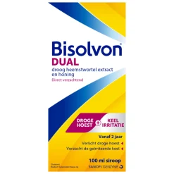 Bisolvon Dual Droogheemswortel Extract En Honing 100 ml