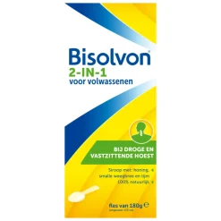 Bisolvon Hoestsiroop 2-in-1 Volwassenen 133 ml