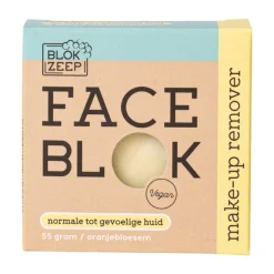 Blokzeep Make-up remover Bar Oranjebloesem 55 gr