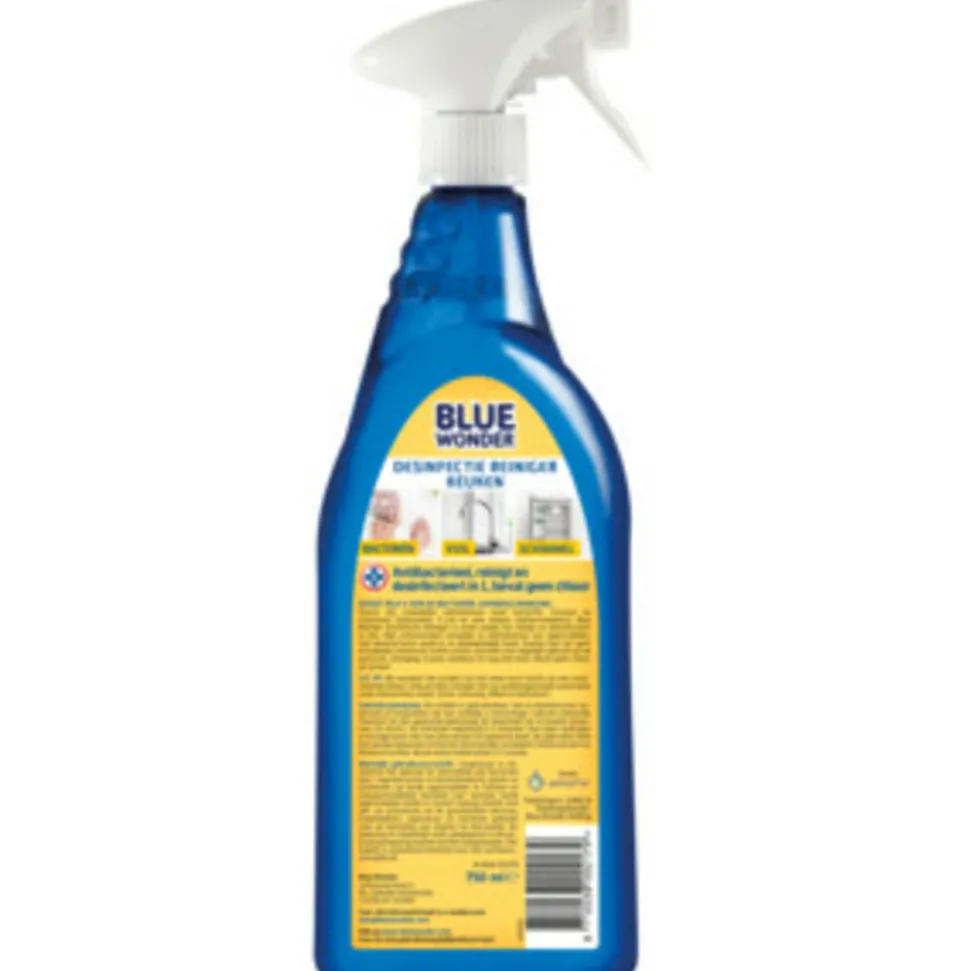 Blue Wonder Desinfectie Spray Keukenreiniger 750 ml