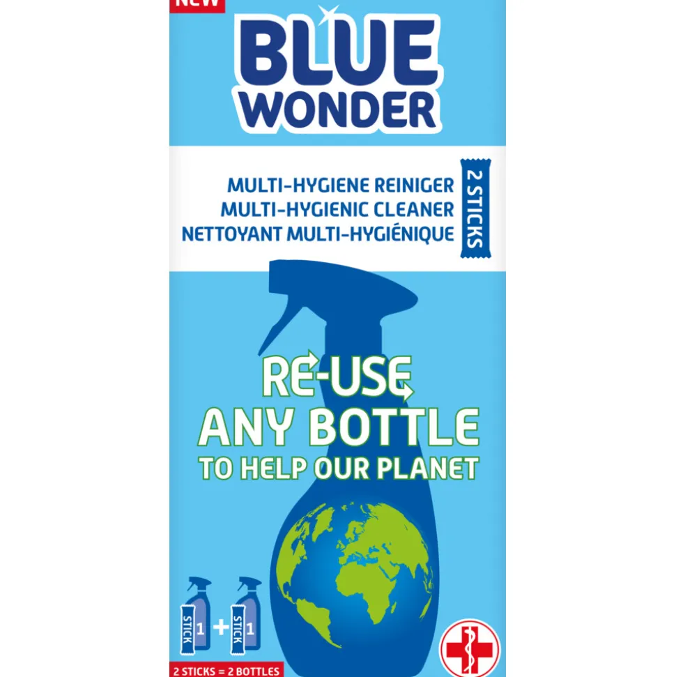 Blue Wonder Herbruikbare Sticks Multi-Hygiene 2 stuks