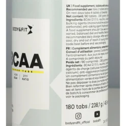 Body & Fit BCAA Super Tabs 180 tabletten