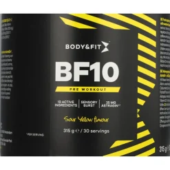 Body & Fit BF10 Pre-workout Sour Yellow 315 gr