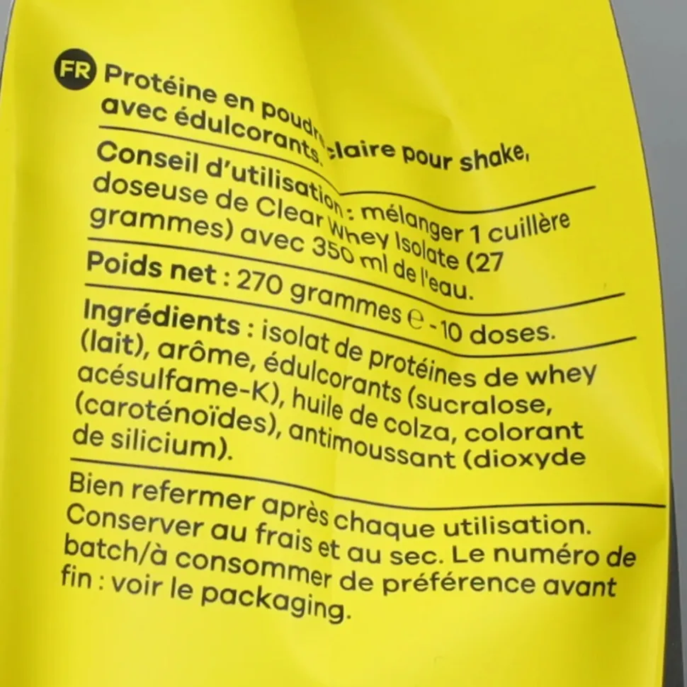 Body & Fit Clear Whey Isolate Mango 270 gr