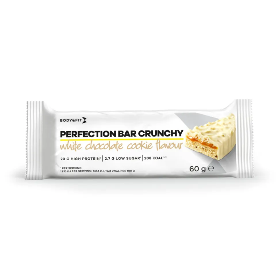 Body & Fit Perfection Bar Crunchy White Chocolate Cookie 12 x 60 gr