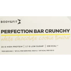 Body & Fit Perfection Bar Crunchy White Chocolate Cookie 12 x 60 gr