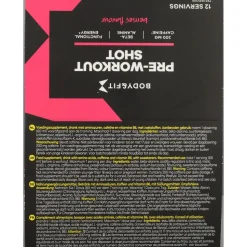 Body & Fit Pre-workout Shot Berries 12 x 60 ml