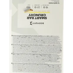 Body & Fit Smart Bar Crunchy White Chocolate & Cookies 12 x 45 gr