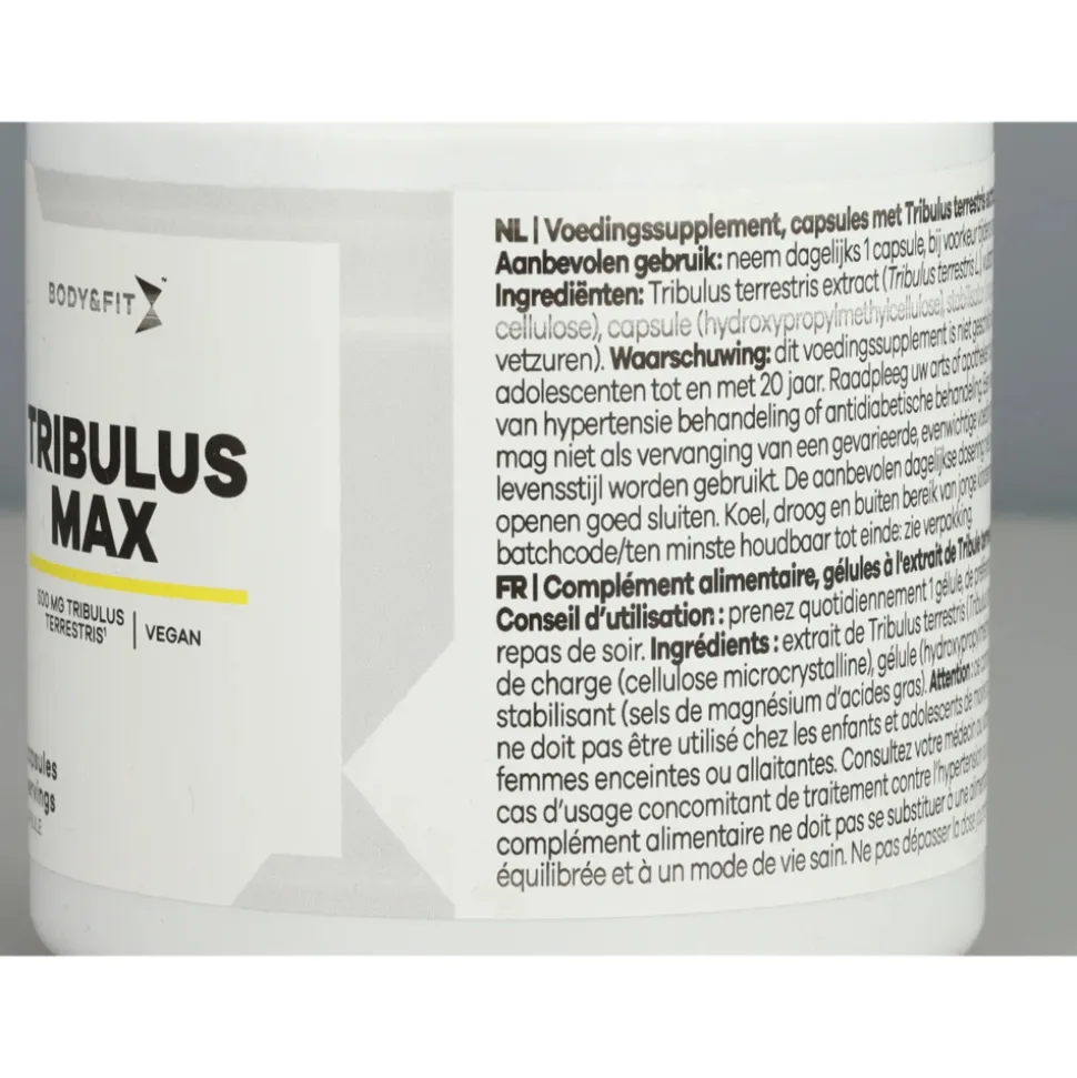 Body & Fit Tribulus Max 100 stuks
