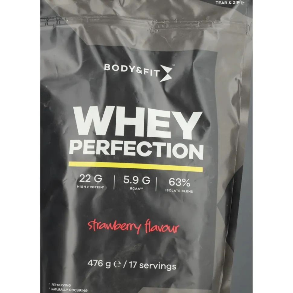 Body & Fit Whey Perfection Strawberry Milkshake 476 gr