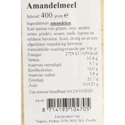 Boerjan Amandelmeel 400 gr