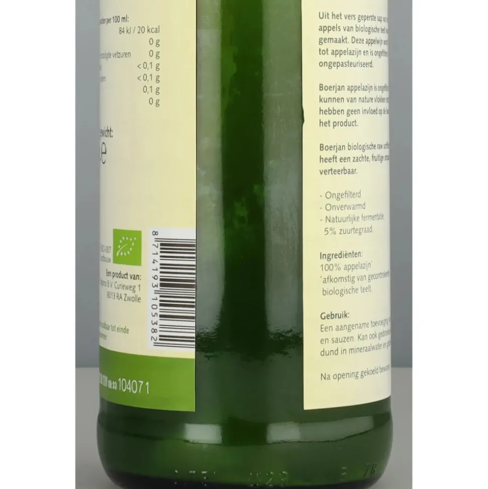 Boerjan Appelazijn Biologisch 750 ml