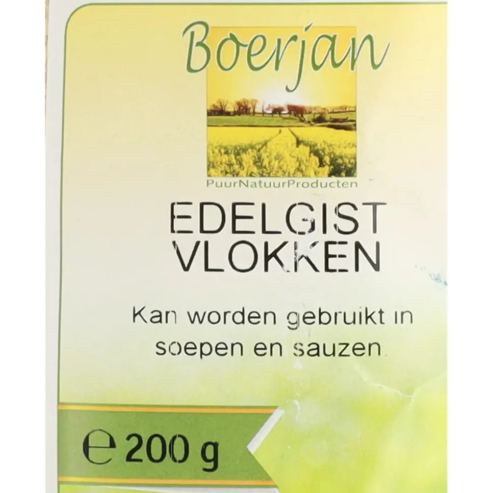 Boerjan Edelgistvlokken 200 gr