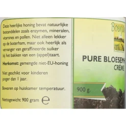 Boerjan Honing Bergbloesem Creme 900 gr