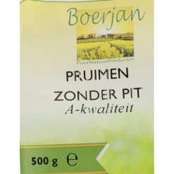 Boerjan Pruimen Zonder Pit 500 gr