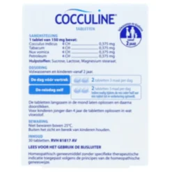 Boiron Cocculine 30 tabletten
