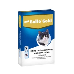 Bolfo Gold Anti Vlooiendruppels Kat Vanaf 4 kg 2 pipetten