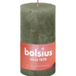 Bolsius Stompkaars Olive 13 cm