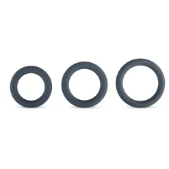 Boners Cockringen 3-delige set Grijs 3 stuks