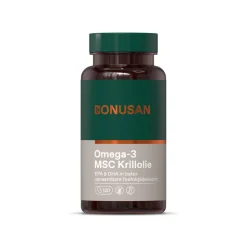 Bonusan Omega 3 MSC Krillolie 120 softgels