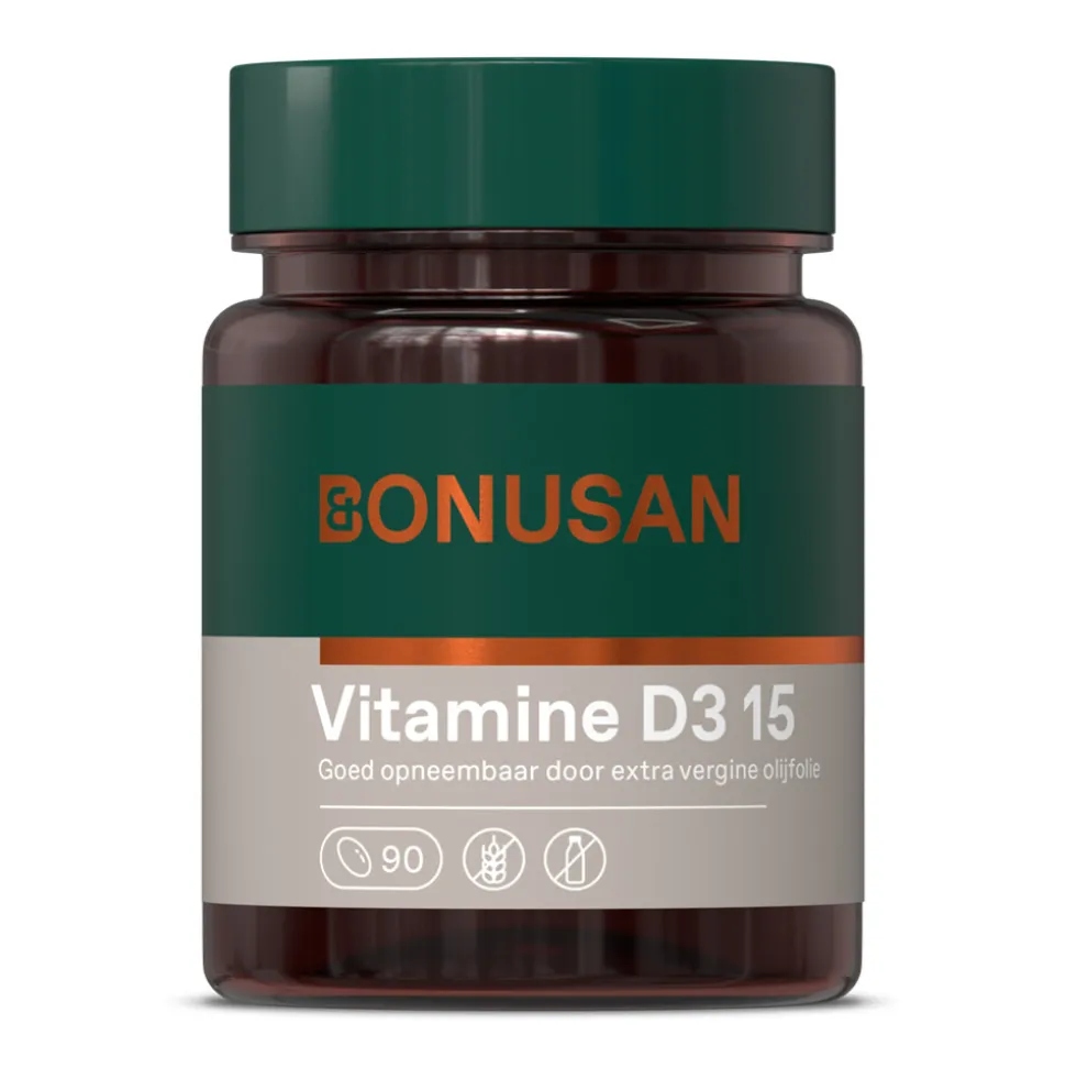 Bonusan Vitamine D3 15 mcg / 600 IE 90 softgels