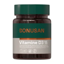Bonusan Vitamine D3 15 mcg / 600 IE 90 softgels